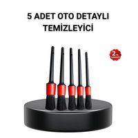 5’li Detay Temizlik Fırçası Seti Araç İç Dış Jant Motor Çok Amaçlı