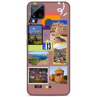 Lopard Oppo Realme C15 Uyumlu Kılıf Şehirli ※ (13) Bitlis Silikon Kap