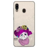 Animax Güllü Kedicik Samsung Galaxy A20 Kılıf Desenli Silikon