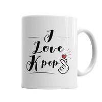 Seni Seviyorum Kpop Bts Exo I Love Kpop Kupa Bardak Porselen