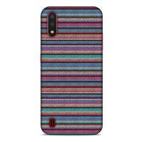 Kazak (15) Desenli Silikon Kapak Samsung Galaxy A01 Kılıf