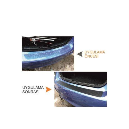 Fiat Linea Için Karbon Uyumlu Bagaj Ve Kapı Eşiği Sticker Seti