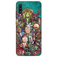 Samsung Galaxy A70 Uyumlu Kılıf Rick And Morty (32) Soft Silikon Kılıf Cronenberg Morty