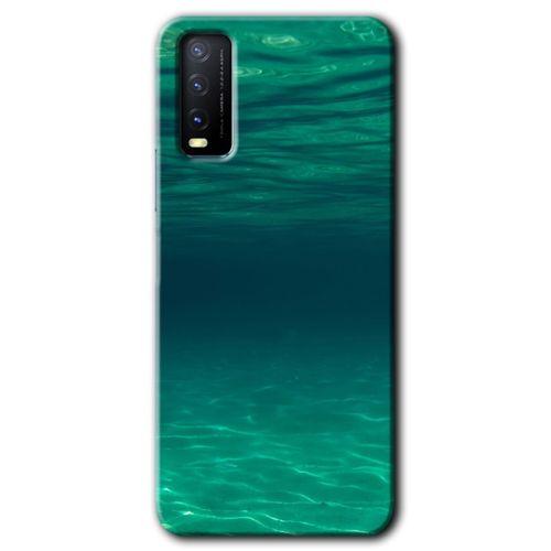 Vivo Y11s Kılıf HD Desen Baskılı Arka Kapak - Derin Deniz