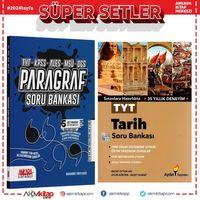 Aydın TYT Tarih ve AKM Paragraf Soru Bankası Seti 2 Kitap