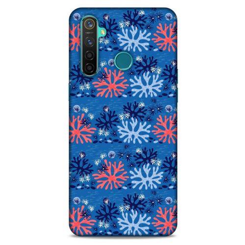 Realme 5 Pro Uyumlu Kılıf Mavi Delisi (36) Glitter Kılıf Lokal