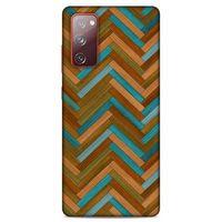 Lopard Samsung Galaxy S20 Fe Uyumlu Kılıf Wood'X (38) Neo Hybrid Kılıf Desenli