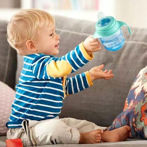 Philips Avent Eğitici Damlatmaz Bardak 6 Ay+  200 Ml Mavi Scf551/05