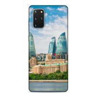 Samsung Galaxy S20 Plus Uyumlu Kılıf Azarbaijan (4) Koruma Kılıfı Alev Kuleleri