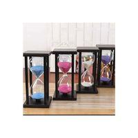 Nostaljik Ve Şık Ahşap Kum Saati 30 Dk Pembe