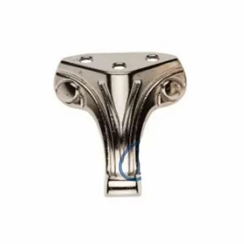 Moda Ahşap Sandık Ayağı, Kutu Ayak 4,5 Cm - Nikel, 50 Adet