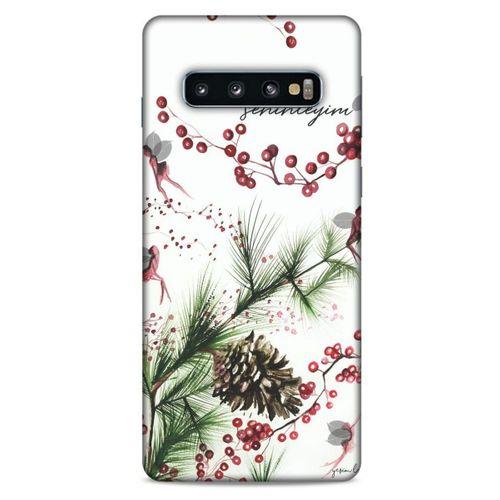 Y.Liva-2021 Özel Seri Yeniyıl Samsung Galaxy S10 Kılıf Silikon Kapak