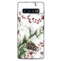 Y.Liva-2021 Özel Seri Yeniyıl Samsung Galaxy S10 Kılıf Silikon Kapak