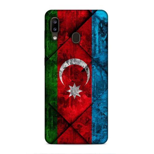 Samsung Galaxy A20 Uyumlu Kılıf Azarbaijan (41) Tank Kılıf Kırmızı