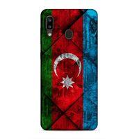 Samsung Galaxy A20 Uyumlu Kılıf Azarbaijan (41) Tank Kılıf Kırmızı