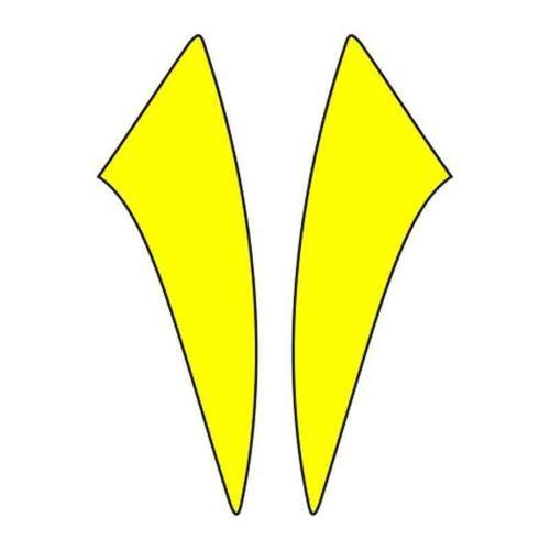 SEVGENT Cg Florasan Sarı Çamurluk Yan Sticker