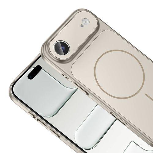 Apple iPhone 17 Air Kılıf Zore M-Safe Şarj Özellikli Kamera Korumalı Formen Kapak