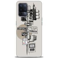 Oppo Reno 5 Lite Kılıf HD Baskılı Kılıf - Tabelalar + Tam Ekran Koruyucu