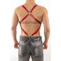 Deri Pantalona Bağlanan Seksi Erkek  Harness - Brfm11