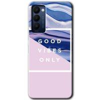 Tecno Camon 18P HD Baskılı Kılıf + 9D Tam Ekran Koruyucu - Good Vibes