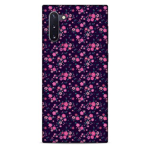Samsung Galaxy Note 10 Uyumlu Kılıf Pembe Delisi (2) Kabı Çiçekli