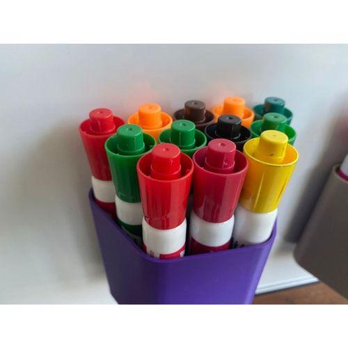 Kuru Silinebilir Tahta Kalemi Tutucu 3D Baskı (Bu ürün Sadece Plastik parçadır - Almadan Önce Soru Sorabilirsiniz)