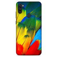 Samsung Galaxy M11 Kılıf Desenli Özel Seri Tüyler (3) Kapak