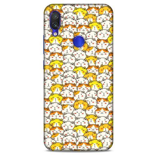 Lopard Xiaomi Redmi Note 7 Uyumlu Kılıf Kediler (28) Arka Kapak Tombul Kedi