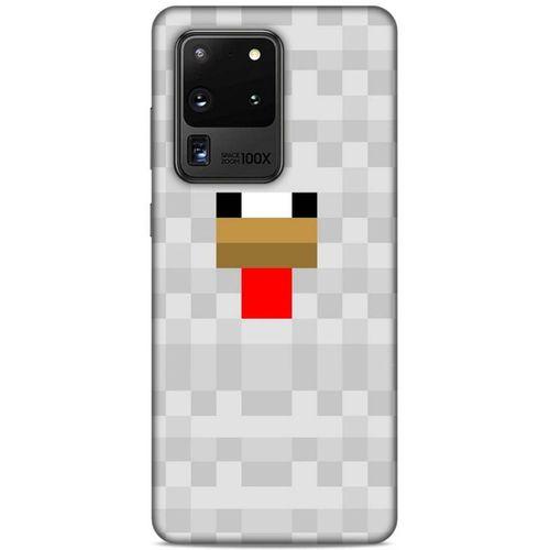 Lopard Samsung Galaxy S20 Ultra Uyumlu Kılıf PiXel (27) Tasarımlı Kılıf Kuş
