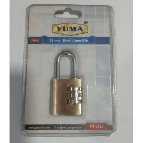 YM-2125 Şifreli Asma Kilit 25 mm – Yuma Kilit