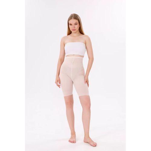 Freshness 0007 Lazer Kesim Tül Yüksek Bel Şort Korse