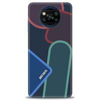 Xiaomi Poco X3 NFC Kılıf HD Baskılı Kılıf - Just Do It + Tam Ekran Koruyucu