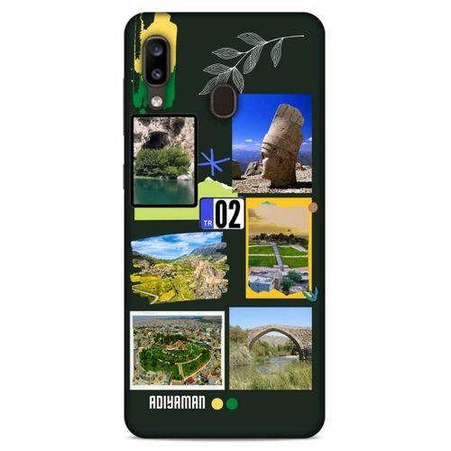 Lopard Samsung Galaxy A20 Uyumlu Kılıf Şehirli ※ (2) Adıyaman Kabı