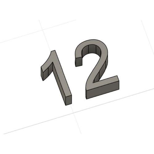 Numara 12 (Bu ürün Sadece Plastik parçadır - Almadan Önce Soru Sorabilirsiniz)