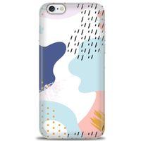 iPhone 6 Kılıf HD Baskılı Kılıf - Renkler Renkler + Tam Ekran Koruyucu