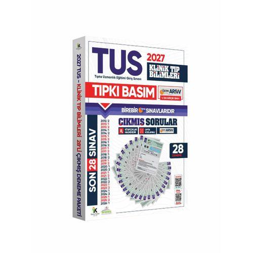 2027 TUS Klinik Tıp Bilimleri ÖSYM Çıkmış Soru Tıpkı Basım Son 15 Yıl 28li Deneme Kitapçığı
