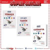 Limit Yayınları TYT Türkçe Coğrafya Tarih Konu Anlatımı 3 Kitap Set