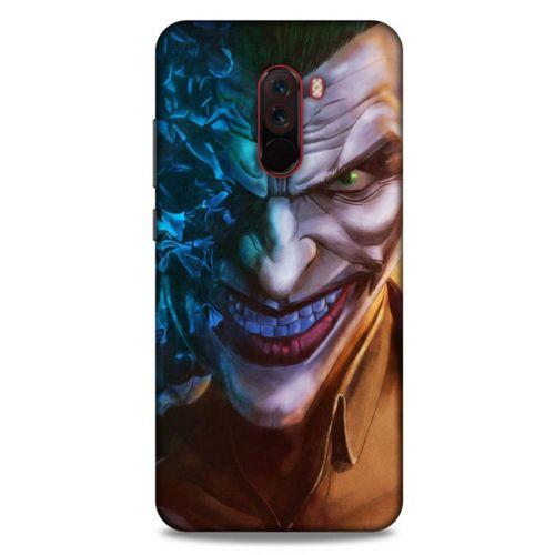 Xiaomi Pocophone F1 Uyumlu Kılıf Joker (27) Tasarımlı Kılıf Bebek mavisi