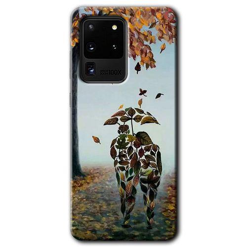 Potkal Hediye Fabrikası Samsung Galaxy S20 Ultra Kılıf HD Desen Baskılı Arka Kapak - Doğadan Aşk