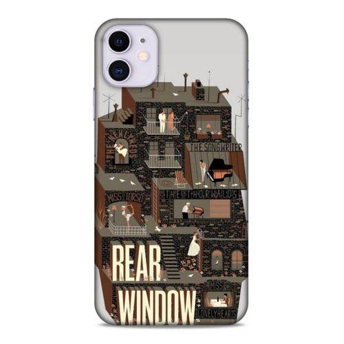 Lopard Apple Iphone 11 Uyumlu Kılıf IMDB Film (49) Ultra Silikon Kılıf Arka Pencere