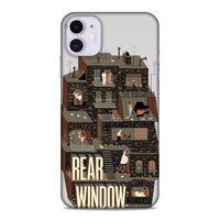 Lopard Apple Iphone 11 Uyumlu Kılıf IMDB Film (49) Ultra Silikon Kılıf Arka Pencere