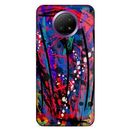 Lopard Xiaomi Redmi Note 9 5g Uyumlu Kılıf Soyut Sanat (46) Desenli Core Armor Kılıf