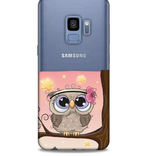 Zoologix (70) Samsung Galaxy S9 Şeffaf Kılıf Silikon Desenli