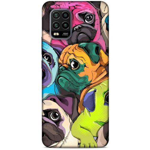 Animax Portre Pugs Xiaomi Mi 10 Lite Kılıf Desenli Silikon