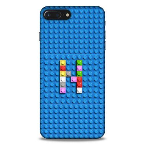 Lopard Apple Iphone 7 Plus Uyumlu Kılıf BloX (25) Antişok Kapak N Harfi