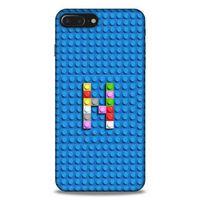 Lopard Apple Iphone 7 Plus Uyumlu Kılıf BloX (25) Antişok Kapak N Harfi