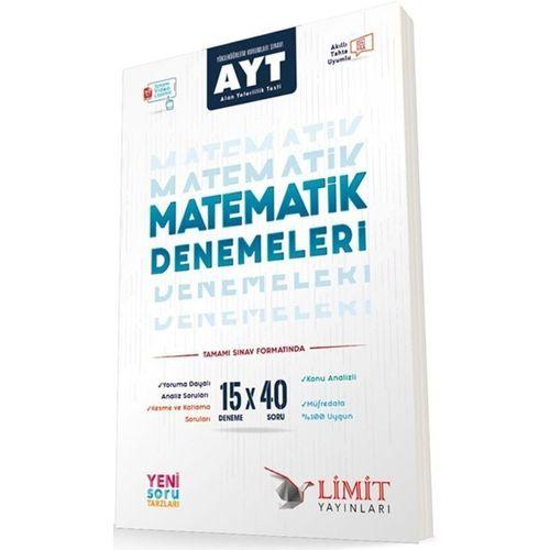 AYT Matematik 15x40 Video Çözümlü Denemeleri Limit Yayınları