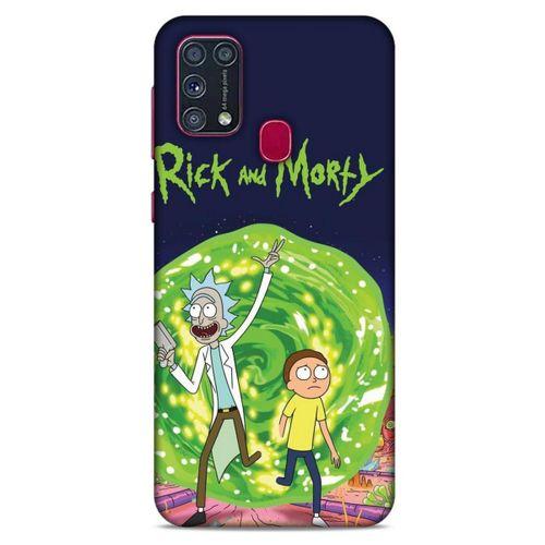 Samsung Galaxy M31 Uyumlu Kılıf Rick And Morty (7) Telefon Kılıfı Summer Smith
