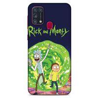 Samsung Galaxy M31 Uyumlu Kılıf Rick And Morty (7) Telefon Kılıfı Summer Smith