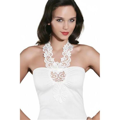 Şahinler Güpürlü Straples Atlet B378